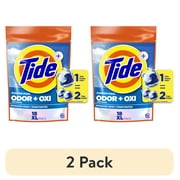 (2 pack) Tide Power PODS Laundry Detergent Soap Pacs with Odor Defense + Oxi, Original Scent, 18 Count