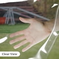 thumbnail image 4 of Covers & all Clear Vinyl Tarps with Grommet, (10' H x 15' W, Clear) 18 oz, 560 GSM 20 mil Waterproof & Tear Resistant Vinyl Coated PVC Material Tarpaulin, Perfect for Indoor & Outdoor Use, 4 of 4