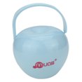 thumbnail image 1 of Caja De Almacenamiento Portátil Del Viaje Del Tenedor De Del Soporte De Del Pezón Niños Del Bebé niño Portátil Estilo 2-azul perfke Contenedor de chupete simulado, 1 of 8