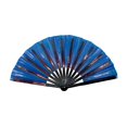 thumbnail image 4 of Ventilador Plegable de 13 Pulgadas Ventilador de Mano Colores Aplaudir Abanicos Bailar Ventilador de Mano Plegable Grande, 4 of 6