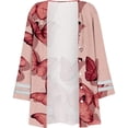 thumbnail image 4 of Cardigan pour Femmes Mode pour Femmes à Manches Trois Quarts Cardigan à Boutons à Manches 4/3 Veste Haut Cardigans Courts pour Femmes en Liquidation, 4 of 5