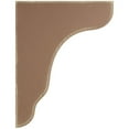thumbnail image 3 of 1 3/4"W x 8 1/2"D x 11"H Plymouth Wood Vintage Decor Bracket, Weathered Brown, 3 of 6