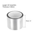 thumbnail image 2 of Unique Bargains Silver Tone Metalized Tape 3 Inch x 55 Yards Decor Tape for DIY, 2 of 4