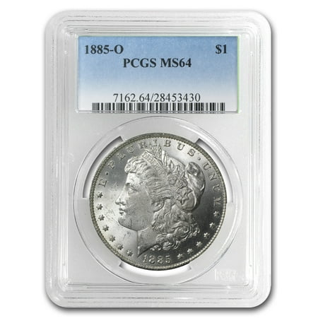 - 1885-O Morgan Dollar MS-64 PCGS