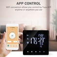thumbnail image 3 of Mistaha WiFi Smart Thermostat Temperature Controller for Water Heating LCD Display Touch Screen Week Programmable App Control Underfloor Heating Thermostats for Home Office School Hotel, 3 of 8