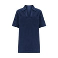 thumbnail image 4 of IROINNID Summer Dresses for Women 2024, Plus Size Wedding Guest Dresses for Women, Short Sleeve and V-neck Soild Color Summer Dresses, 4 of 6