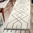 thumbnail image 6 of Geometric Washable Cotton Bath Rug Black, Elias, 6 of 10
