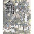 thumbnail image 2 of Ineasicer Set Of 73 Christmas Tree Baubles Christmas Baubles Plastic Glossy Christmas Hanging Baubles For Christmas Tree Party Decor Bedroom Home Gard, 2 of 4