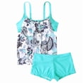 thumbnail image 5 of HAOTAGS Women's Full-Coverage Printed Bikini Set, Swimwear Summer PlusSize Modest Beach, 5 of 6