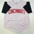 thumbnail image 4 of Autographed/Signed Adam Dunn Cincinnati Pinstripe Baseball Jersey JSA COA, 4 of 4