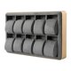 thumbnail image 4 of Bandeja organizadora de joyas, cajón organizador para relojes, para oficina, regalo, uso doméstico Gris, 4 of 9