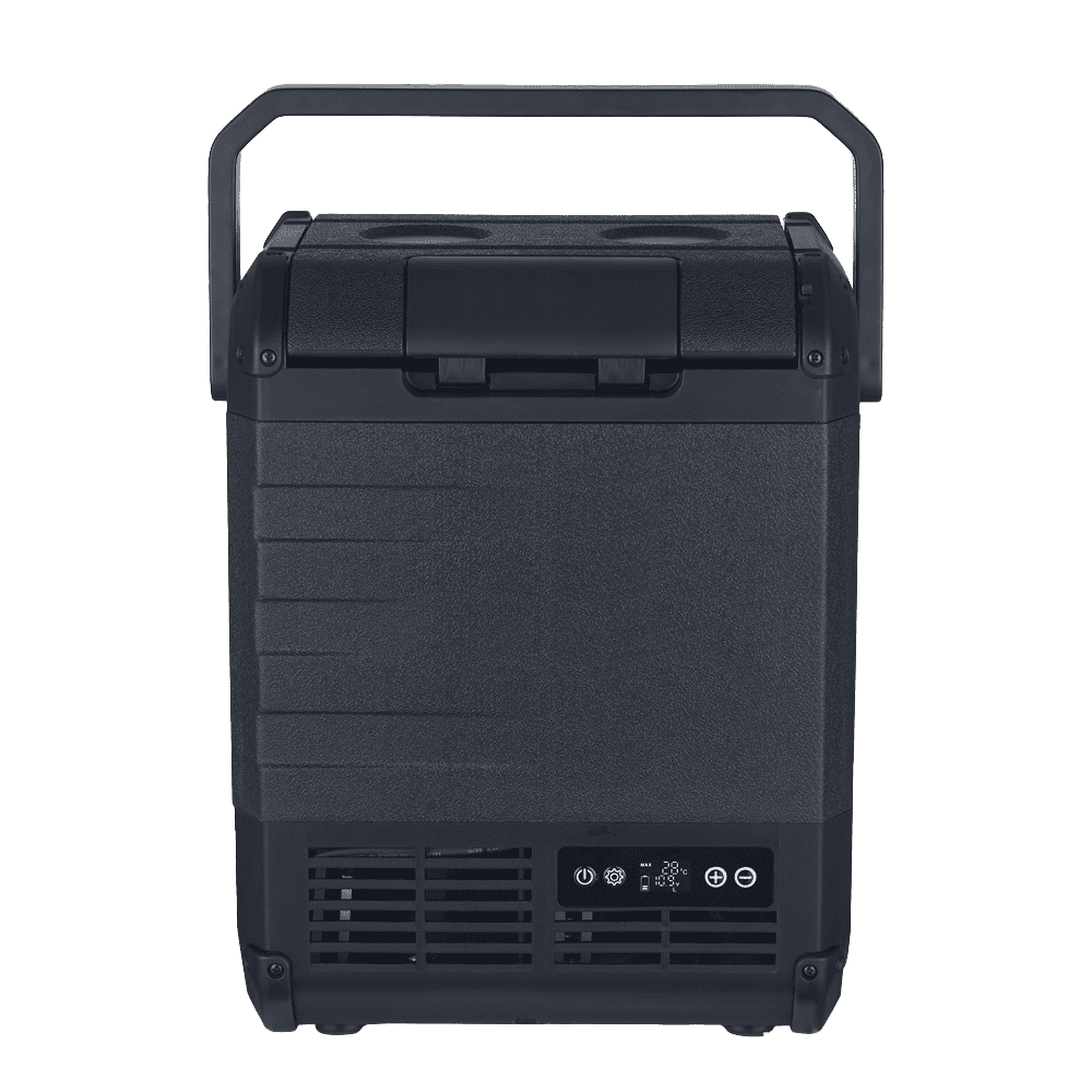 Car Refrigerator, 11Qt/10L 12/24V DC, 110~240V AC, Black (Battery Not Included)