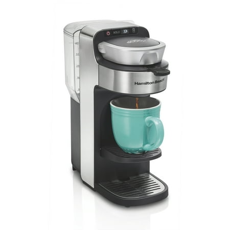 Hamilton Beach - The Scoop Single-Serve Coffee Maker with Removable Reservoir - Black