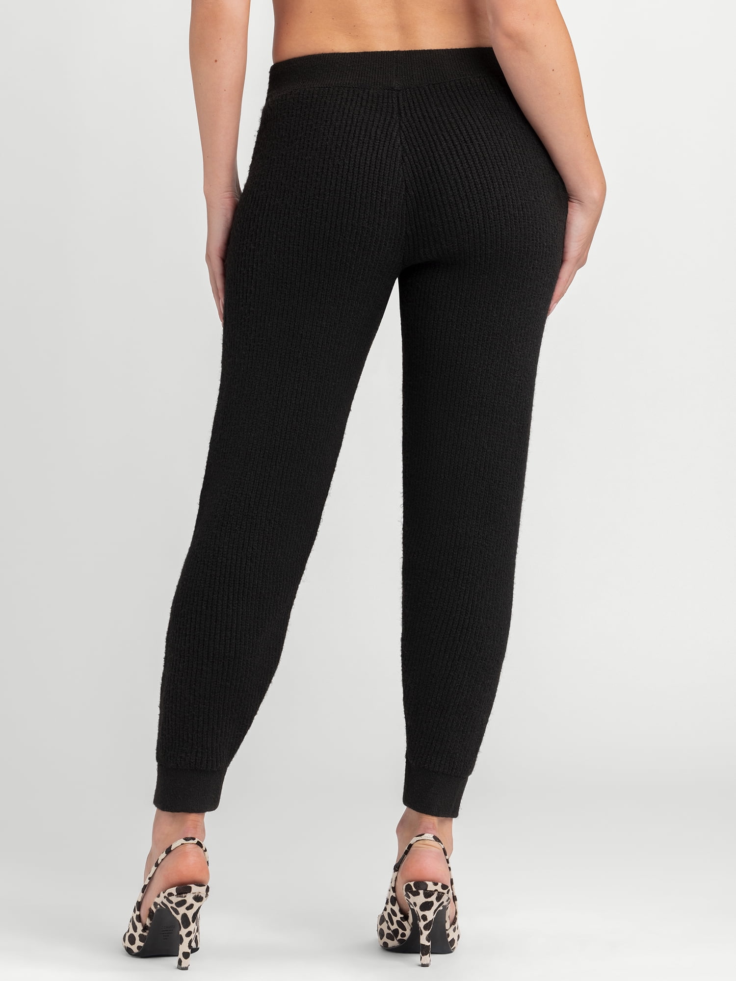 Jessica Simpson Women's Baela Sweater Jogger Pants, 27.5" Inseam, Sizes XS-XXL