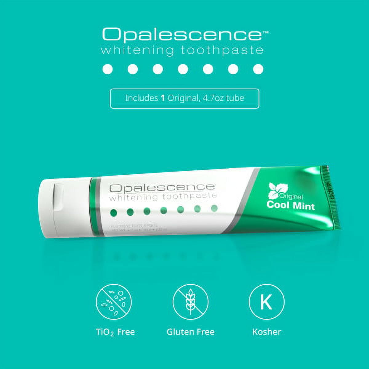 Opalescence Whitening Toothpaste Original Formula - Oral Care, Mint Flavor,  Gluten Free - 1 Pack 