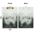 thumbnail image 5 of FORMRS Acrylic Clipboard with Low Profile Clip Standard A4 Letter Size, 12.5" x 9", Foggy Forest, 5 of 8