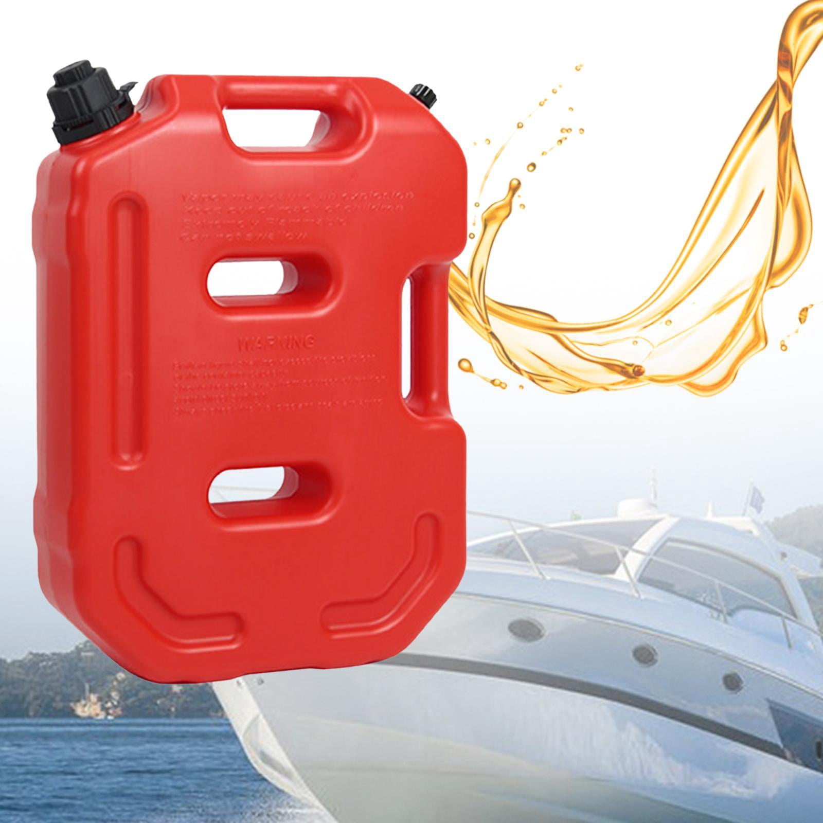 Dickly Auto Fuel Tank 1L Liquid Storage Canister for Truck Trailer Automotive Red