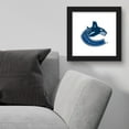 thumbnail image 5 of Gallery Pops NHL Vancouver Canucks - Primary Logo Mark Wall Art, Black Framed Version, 12" x 12", 5 of 5