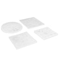 thumbnail image 4 of Epoxy Mould, Silicone Molds 4PCS Environmental Protection Dishwasher Safe Low Temperature Resistance   For Bakery For Home For Kitchen, 4 of 7