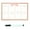 White, variant on Weekly Planner Whiteboard 30x40cm Wall Mounted for Home/Office