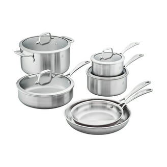 新品　未使用　ZWILLING COOKWARE SET 3点セット ZWILLING Spirit 3-ply 7-pc Stainless Steel Cookware Set - Walmart.com