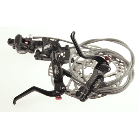 TEKTRO AURIGA PRO Hydraulic Disc MTB Bike Brakeset + 180/160 Rotors 800/1300 NEW