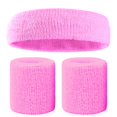 thumbnail image 2 of RedSweatbands Set Colorful Headband Wristband Elástico Athletic Sweat Absorbing Sweatband, 2 of 5