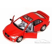 Lexus IS300, Red - Kinsmart 5046D - 1/36 scale Diecast Model Toy Car (Brand New, but NOT IN BOX)