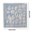 thumbnail image 5 of Sea Theme Small Art Accessories Mold Nails Designing Moulds Nails Embellishment Molds for Delicate Manicure Designs, 5 of 8
