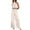 Beige, variant on YHAJDS Women 2 Piece Lounge Set Summer Spaghetti Strap Tank Top Wide Leg Long Pants
