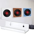 thumbnail image 5 of 1Pc/6Pcs Clear Acrylic Vinyl Record Shelf Wall Mount Sleek Music Album Display Floating Shelves Record Holder-6pcs,Transparent, 5 of 8