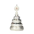 thumbnail image 3 of Tibetan Mandala Offering Buddhist Offering Supplies Tibetan Buddhist Alar Buddha Offerings Mandala Tray for Ritual, , Desk, Home Argent, 3 of 8