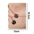 thumbnail image 2 of Cahier Classique à Couverture Rigide avec Poche, 80 Feuilles 160 pages, pour Hommes Femmes, Style 1, 2 of 5
