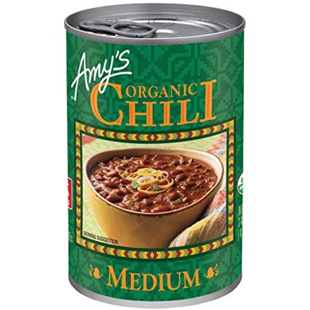 Amys Organic Medium Chili, Vegan, 14.7 Oz.