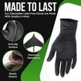 thumbnail image 2 of Vinyl Exam Gloves – 4 Mil Disposable Gloves, Powder-Free & Latex-Free – Medical, Food Safe, Multipurpose Use, 2 of 7