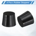 thumbnail image 3 of 4 Pack Silicone Rubber Tapered Plug, 25mm to 31mm High Temp for Hole Plugs, Spraying, Coating, 25mm, 3 of 6