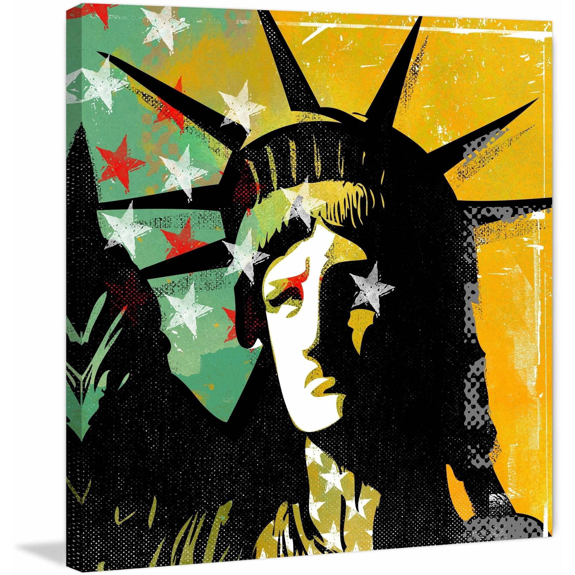 Marmont Hill "Liberty" by Rick Martin Painting Print on Wrapped Canvas