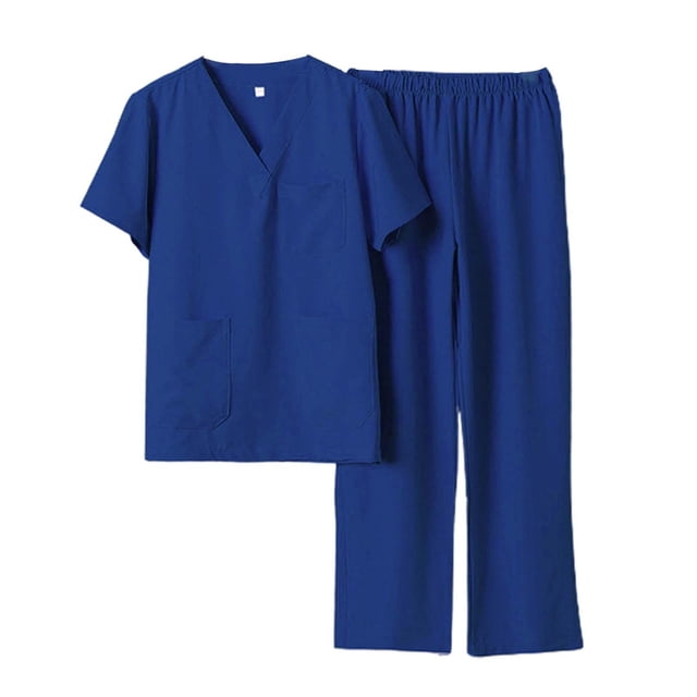 Conjunto Exfoliante Strade Fareast Limited Uniforme de enfermería XXL Azul Oscuro
