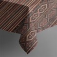 thumbnail image 4 of Boho Bohemia Geometric Line Art Rectangle Tablecloth 60"x120",Waterproof Polyester Rectangle Table Cloth, Wipeable Spillproof Polyester Tablecloth for Dining, Camping, Indoor and Outdoor, 4 of 6