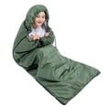 thumbnail image 3 of Sleeping Bag, 3-4 Seasons Sleeping Bag Camping, Small Pack, Warm Blanket Sleeping Bag A, 3 of 5