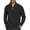 Black, variant on Mens Quarter Zip Pullover Mock Neck Sweatshirt Long Sleeve Sweater Polo Half Zip Pullover with Pocket Apricot XXL