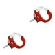 thumbnail image 4 of Naiovety Gancho para scooter Aleación de aluminio Scooter Suspensión delantera Soporte en forma de O Reemplazo para M365, Rojo Type2 NO2, 4 of 6