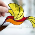 thumbnail image 3 of Hummingbird Garden Decorations Pendant Acrylic Stained Glass Bird Outdoor Ornament, 3 of 10