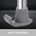 thumbnail image 3 of SHOWERORO Patins de Ski Argentés Robustes pour Usage Extérieur Légers Antidérapants 4 Pcs, 3 of 8