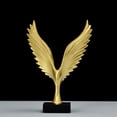 thumbnail image 4 of Colección de tatuil de resina Zulema Pájaro dorado Estatuas de alas, 4 of 6