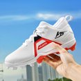 thumbnail image 4 of Zapatos de fútbol profesionales Unisex, botas de fútbol TF/FG, zapatillas de entrenamiento de tobillo alto, zapatos de Rugby de béisbol al aire libre, nuevos, 4 of 5