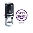 thumbnail image 1 of Custom Shiny Personalized Teachers Stamps VERY GOOD Round Self Inking Rubber 20mm Mini Stamp, 1 of 1