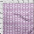 thumbnail image 3 of oneOone Cotton Jersey Light Purple Fabric Asian Block Print Diy Clothing Quilting Fabric Print Fabric By Yard 58 Inch Wide, 3 of 4