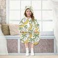 thumbnail image 7 of joogoo Blanket Hoodie for Coconut Tree Bananas Oversize Sweatshirt 3-14 YR L, 7 of 7