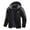 Black, variant on Tiweut Jackets for Womens Male Warm Climb Color Matching Ski Hooded Long Sleeve Windproof Multifunctional with Pocket Tops Army Green,L